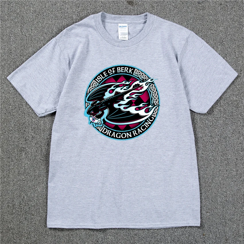 

Dragon Racing T-shirt Men Women Fashion Printing Streetwear High Quality Cotton T shirt Sport Casual Tees Tops
