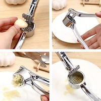 thours garlic press crusher vegetables squeezer masher handheld mincer tools kitchen accessories for kitchen cooking