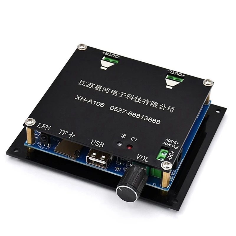 Bluetooth 5 0 TDA7498 беспроводной цифровой усилитель мощности плата 100WX2 стерео o AMP Amplificador