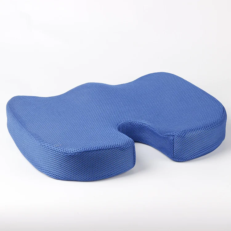 

Gel Orthopedic Chair Cushions Velvet Office Sitting Cushion Anti-stress Seat On The Chair Memory Foam U Coccyx Protect Pad Mesh