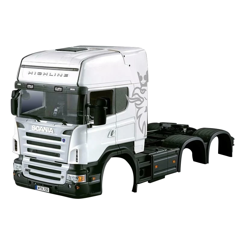 1/14 Hercules RC Scania 3Axle Highline прицеп тракторный грузовик автомобильный корпус 2C