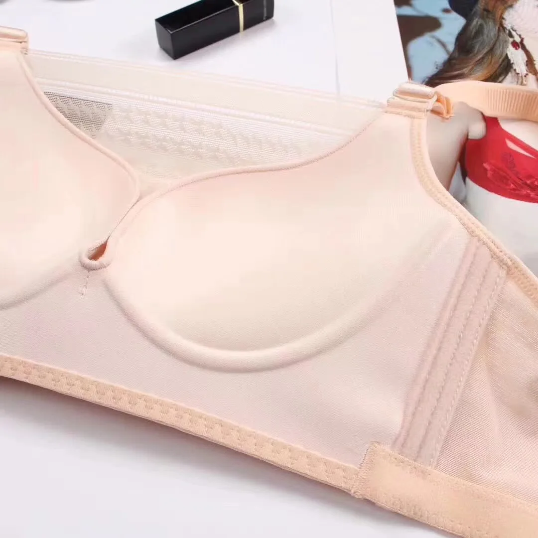 Летнее кружевное нижнее белье без косточек с открытой пряжкой в стиле США