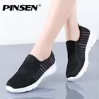 Женские сетчатые Лоферы PINSEN, на плоской подошве, повседневные, для лета, 2020