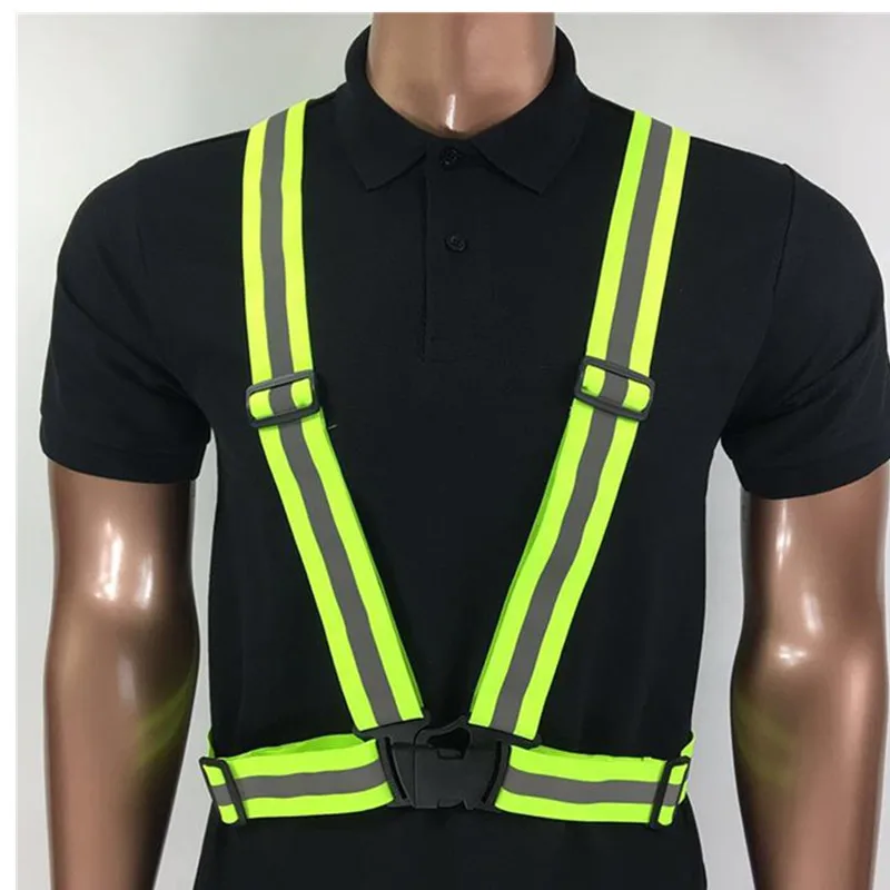 Велосипед обеспечивающие безопасность Светоотражающие жилет безопасности для