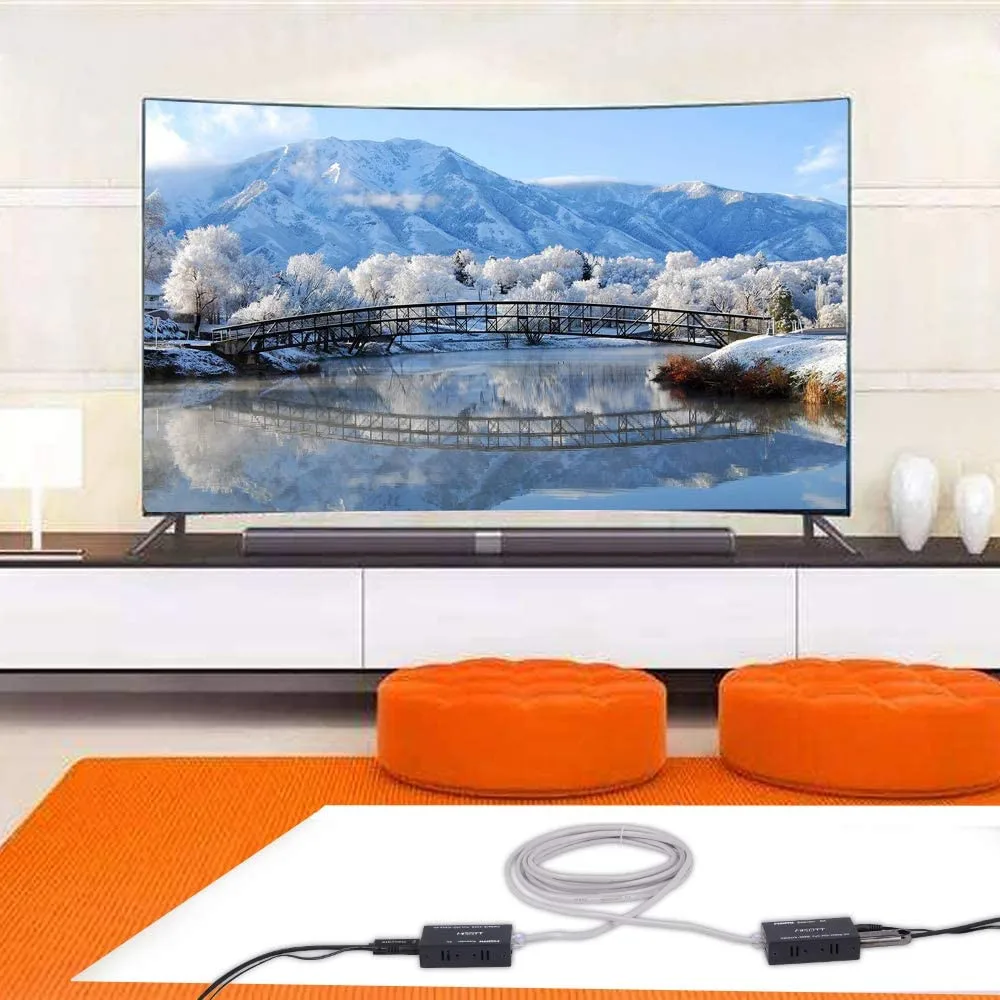 Удлинитель HDMI совместимый 30 м поддержка 1080p удлинитель например разветвитель