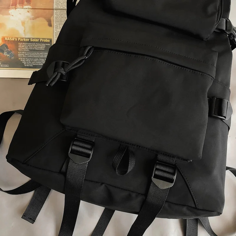 

Unisex Backpack Fashion Youth Literary Backpacks Green Student Schoolbag Trend Lovers Durable Bagpack