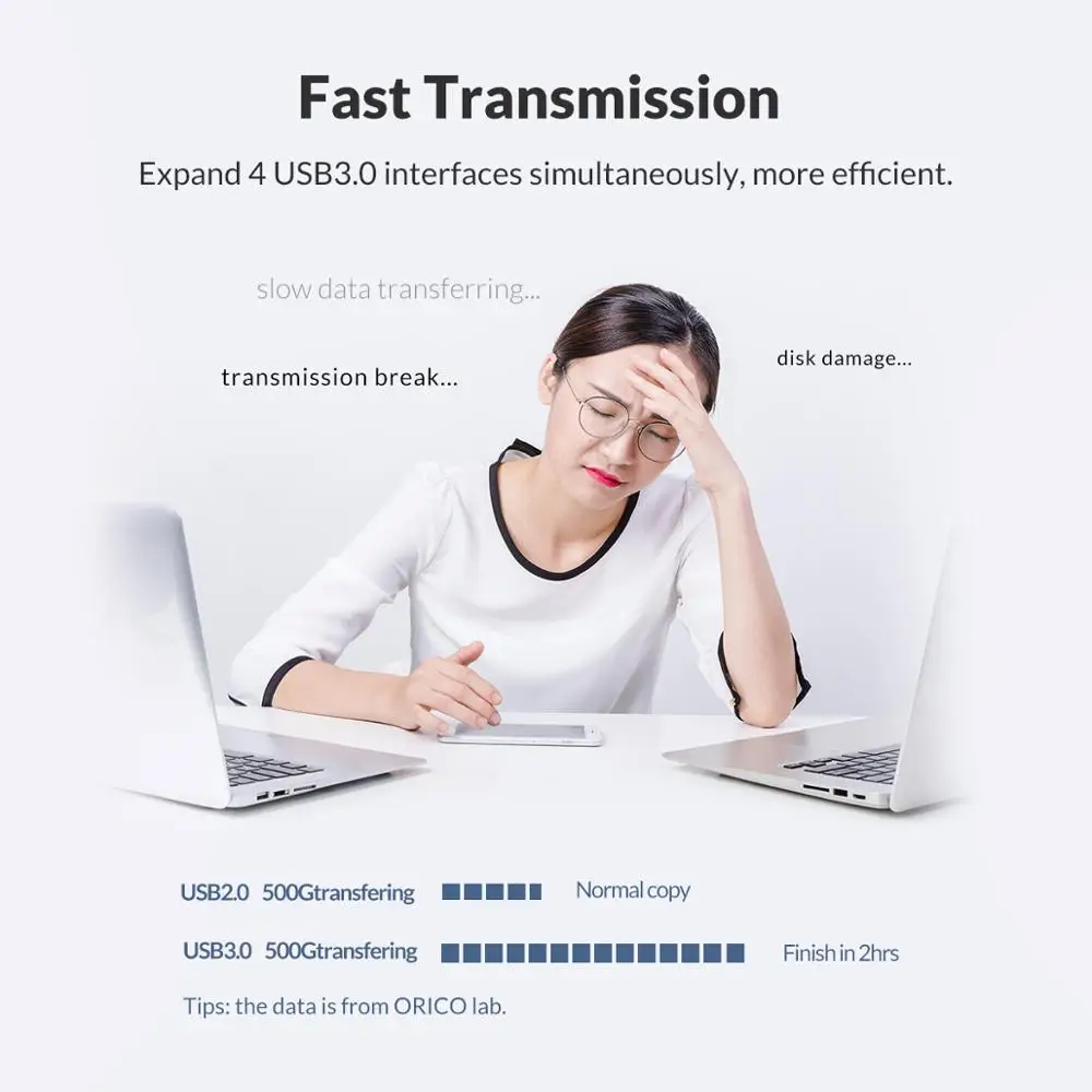 Плата расширения ORICO для настольного компьютера 4 порта USB PCI Express ноутбука