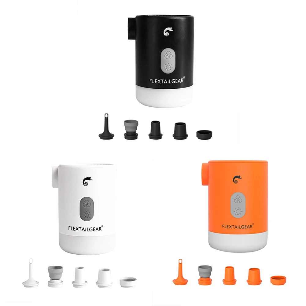 

Портативный Электрический надувной мини-насос 4 в 1, ультралегкий Многофункциональный уличный воздушный насос с USB-зарядкой, 3 м светильник л...