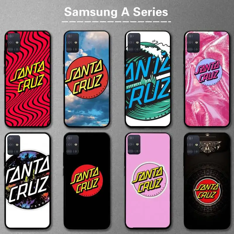 

santa cruz Phone Case For Samsung A6 A7 A8 A10 A11 A20 A21 A30 A31 A40 A50 A70 A80 A91 Plus S E Cover