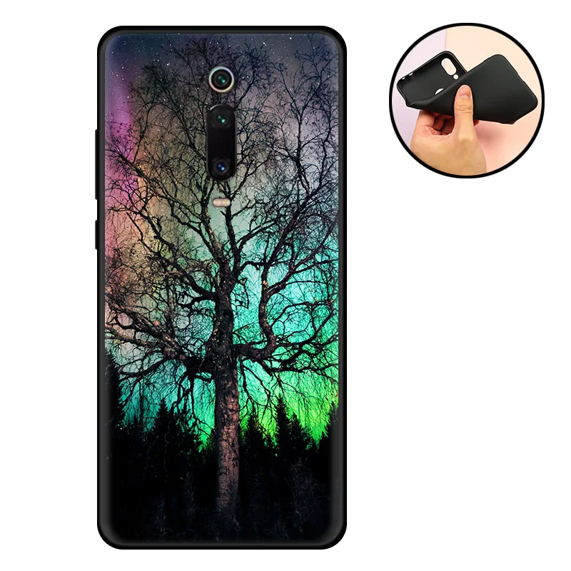 JGSPM Чехлы для Xiao mi Red mi K20, чехол Red mi K20 Pro, черный матовый Силиконовый чехол mi 9 T, задняя крышка для mi 9 T mi 9 T mi 9 T mi 9 T K 20 - Цвет: JGSPM