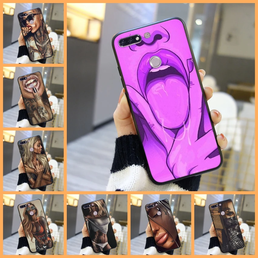 Чехол для Huawei Honor 7 7S 7X 7A 7C Pro 8X MAX 10 9 8 силиконовый черный чехол Lite телефона|Бамперы| |