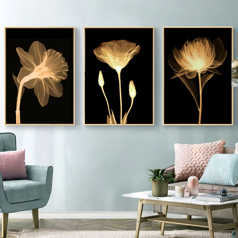 Yuke Art Холст живопись цветок фотография художественный настенный плакат