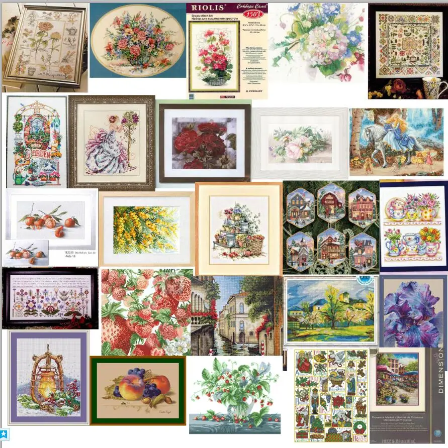 Новые различные горячие продажи Набор для вышивки крестиком я люблю кошку Китти