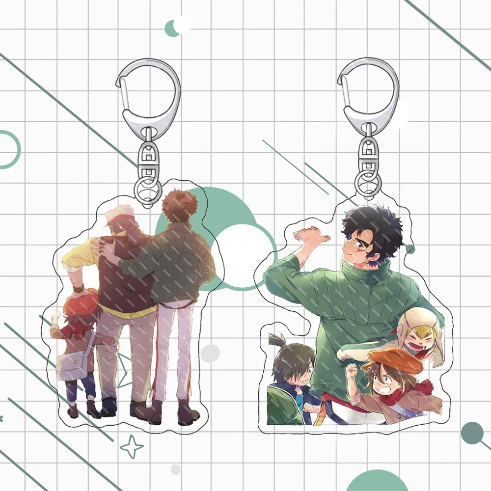 

Megalo Box Keychain Accessories 6cm Anime Accesories Aestethic Decoration Japan Mold Resin Jewelry Free Shipping Cute Aesthetic