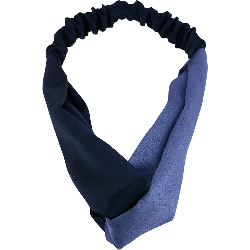 

2021 Korea Net Red Headband Female Wash Face Mask Hair Band Tie Hair Satin Color Matching Elastic Headdress Jewelry Headpiece