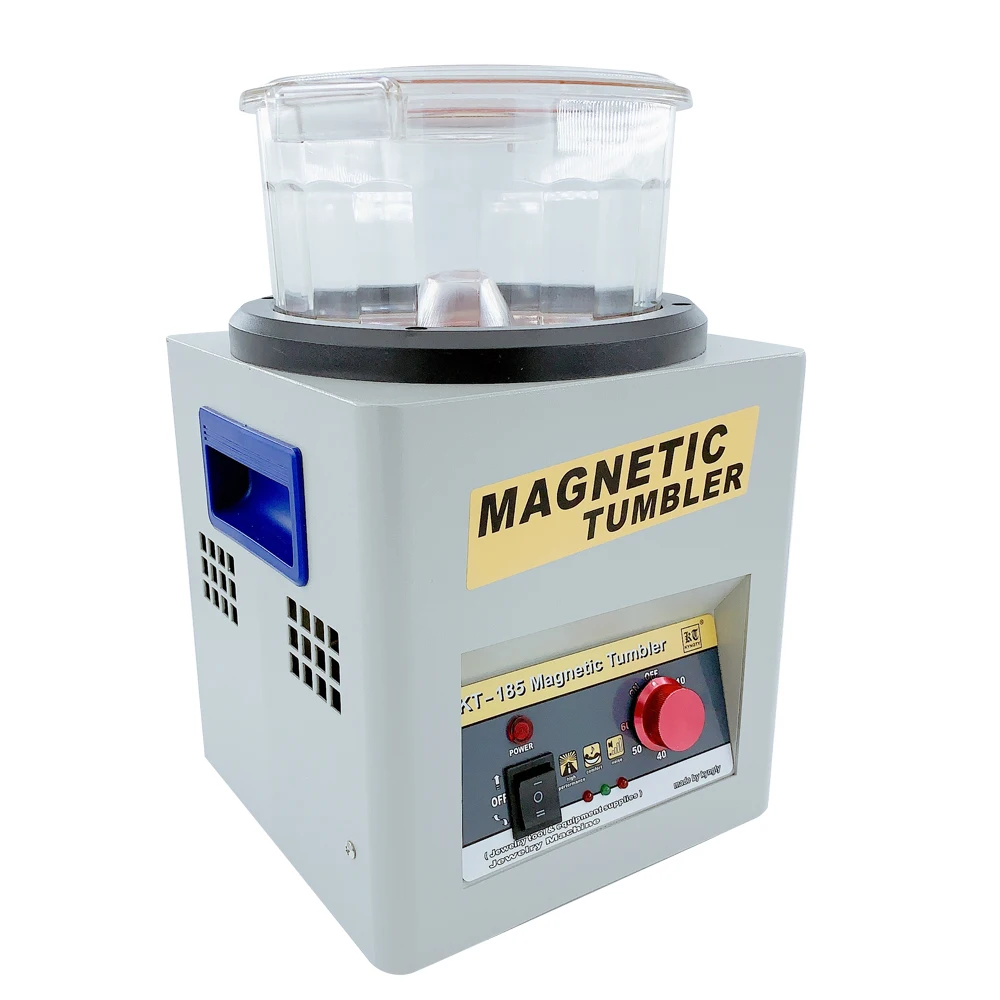 Manufacturer CE Magnetic Tumbler Jewelry Polisher Finisher Finishing Machine, Mini Magnetic Polishing Machine AC 110V/220V