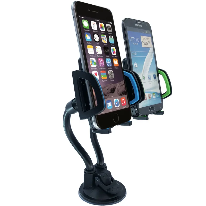 Автомобильный держатель для телефона гибкий вращающийся на 360 градусов