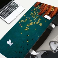 mouse pad xxl gamer table matelegant personality designs large mouse mat for laptop computer thickened keyboard desk leather mat