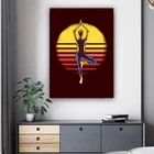 Плакат Йога разум тело дух Печать на холсте настенный Декор Картина гостиная спальня домашний декор кукро