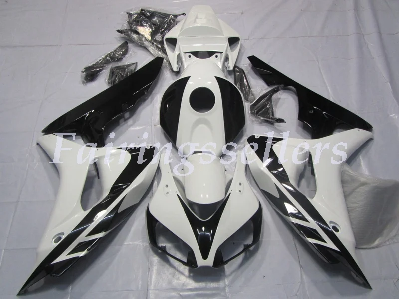 Литья под давлением Новый ABS Полный комплект обтекателя Подходит для Honda CBR1000RR 06 07