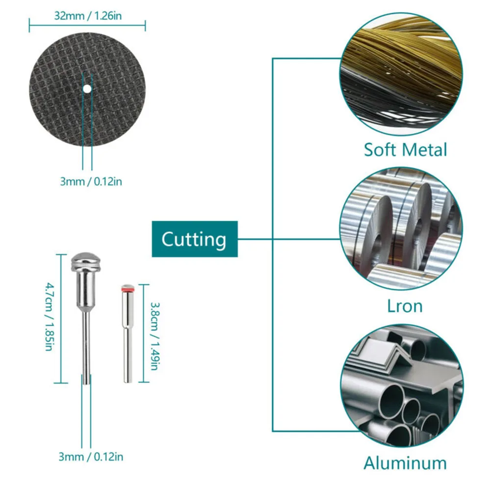 

Sanding Cutting Wheel Cut Off Disc Accessories Rotary Tool Die Grinder