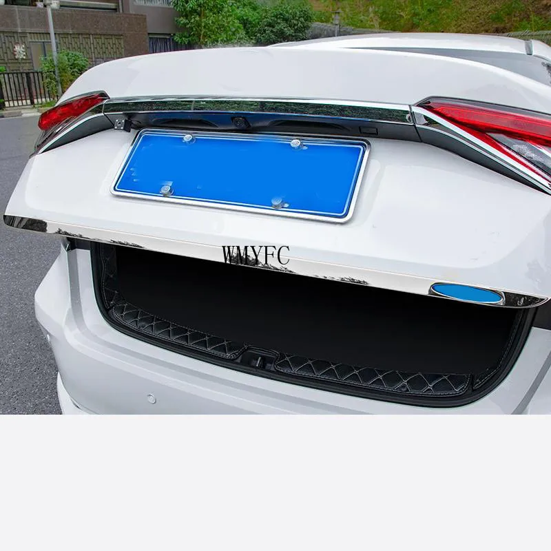 Наклейка на дверь из нержавеющей стали отделка задней двери аксессуары для