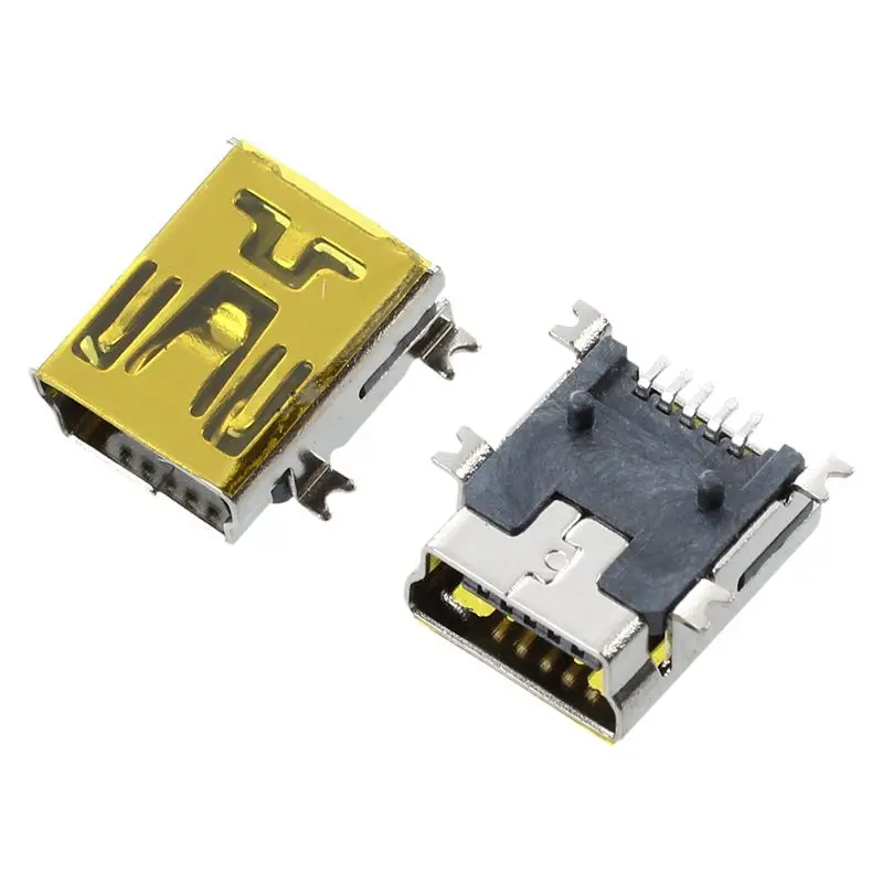 9 шт. запасные части USB Mini 5Pin Female SMT монтажные разъемы | Обустройство дома