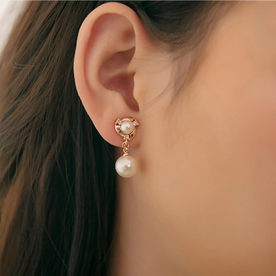 Серьги-клипсы для девочек модные ювелирные украшения на свадьбу вечеринку с