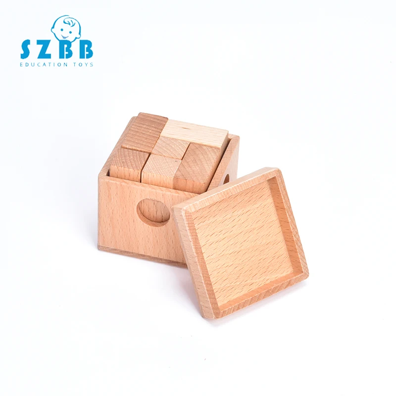 Ручной Спиннер Brinquedos Brinquedo Sz Паровая 3d головоломка детский деревянный сома-куб Iq