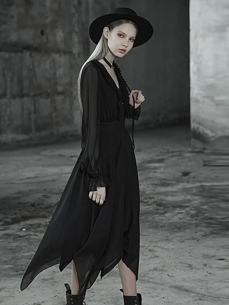 Женское шифоновое платье макси с высокой талией PQ545|Женские платья| |