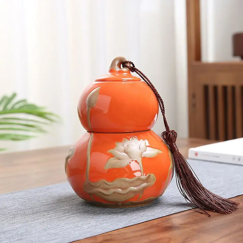 Горяч продавая Керамика Fulu Gourd колено бак средней Размеры большой ПУ эр с