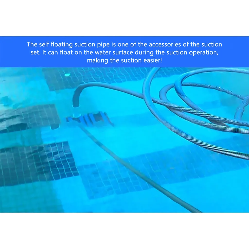 

38mm swimming pool vacuum suction pipe cleaning self-floating hose, used for vacuum cleaner accessories general household tools