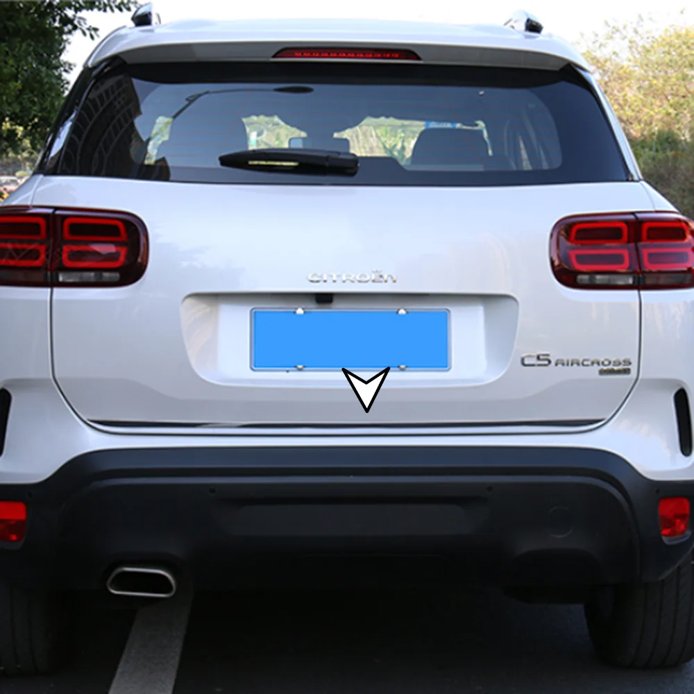 Стайлинг автомобиля дверь заднего люка нижняя багажная линия молдинг украшение