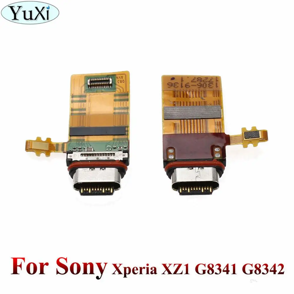 YuXi Зарядное устройство Док-станция плагин Модуль гибкий кабель для Sony Xperia M5 Z4 Z5 Z5P Z5 mini X XZ1 XZS XZP usb зарядка Нижняя плата - Цвет: XZ1