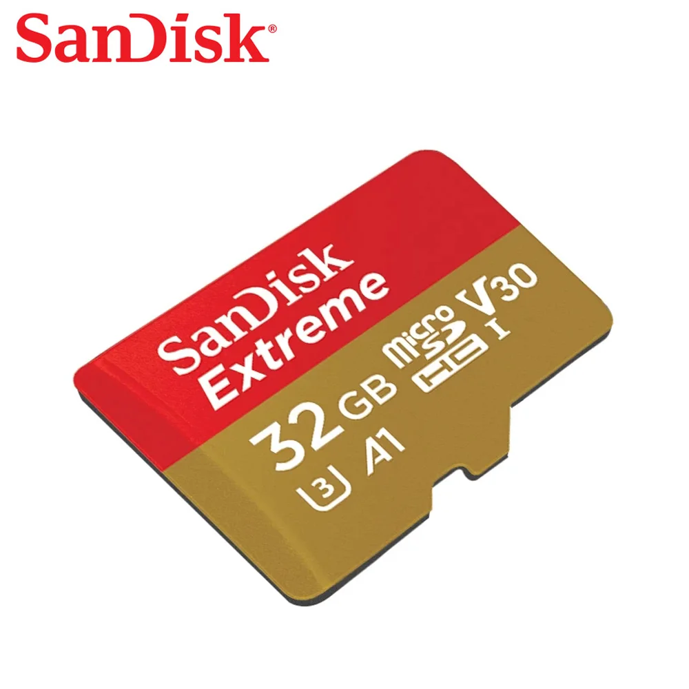 SanDisk Extreme и ultra micro SD Карта памяти SDHC / SDXC uhs-i C10 U3 V30 A1 32 Гб A2 64 128 планшет смартфон
