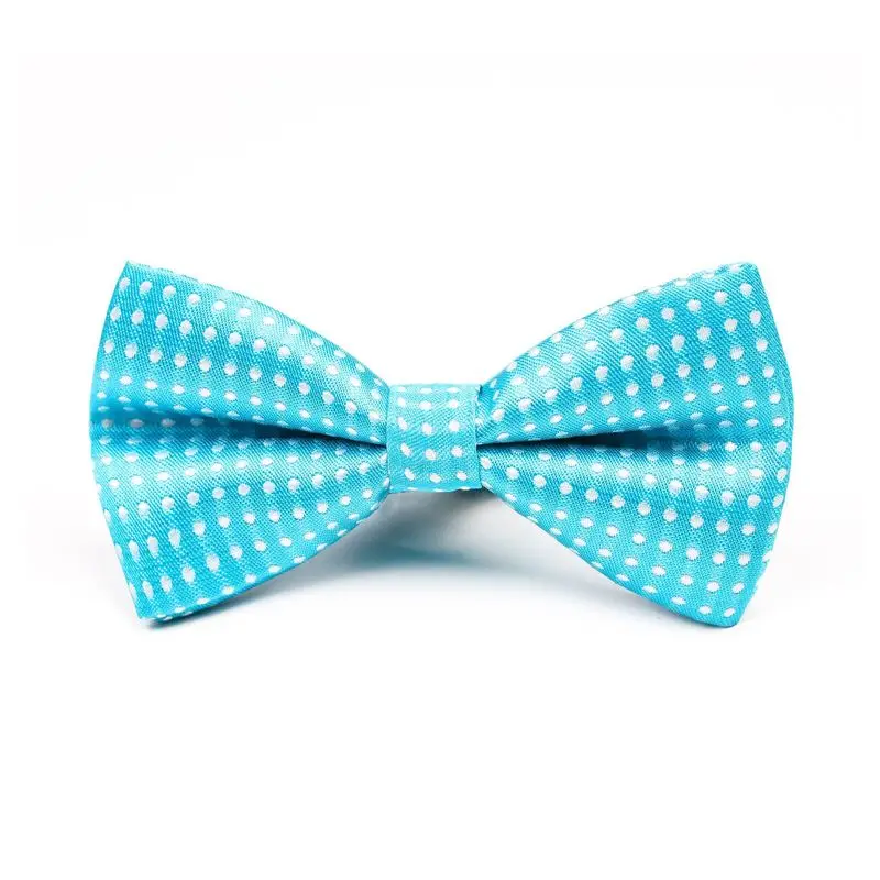 Children Bow Tie Baby Boy Kid Clothing Accessories Solid Color Gentleman Shirt Neck Bowknot Dot Toddler Adjustable |