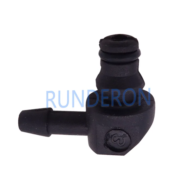 Пластиковый двухсторонний Соединительный Тройник Соединительная труба