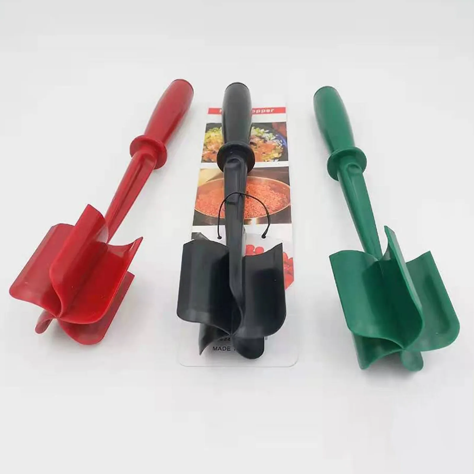 Meat Chopper Versatile Masher Kitchen Tool Ground Beef Durable Non-scratch Hamburger Choppers | Дом и сад