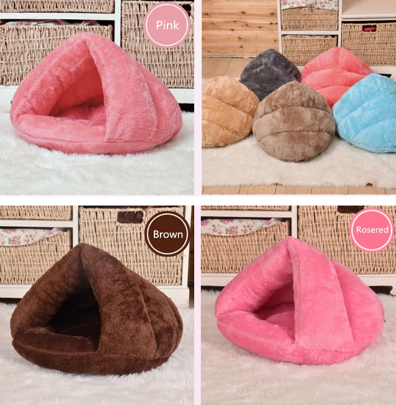 2 размера щенок домашнее животное кот собака мягкое теплое гнездо кровать для