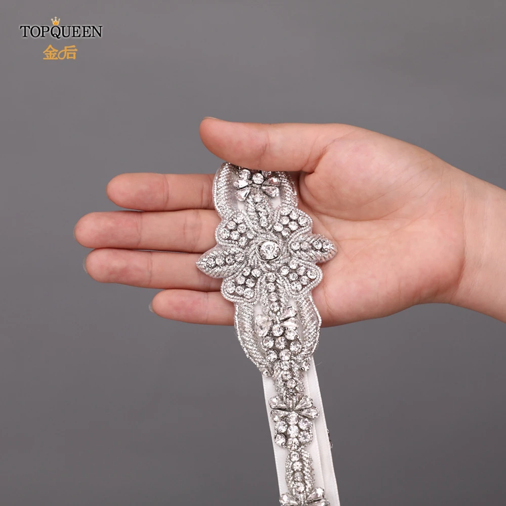 TOPQUEEN S374 королевская медаль ремесло свадебный пояс ручной работы свадебные Ремни