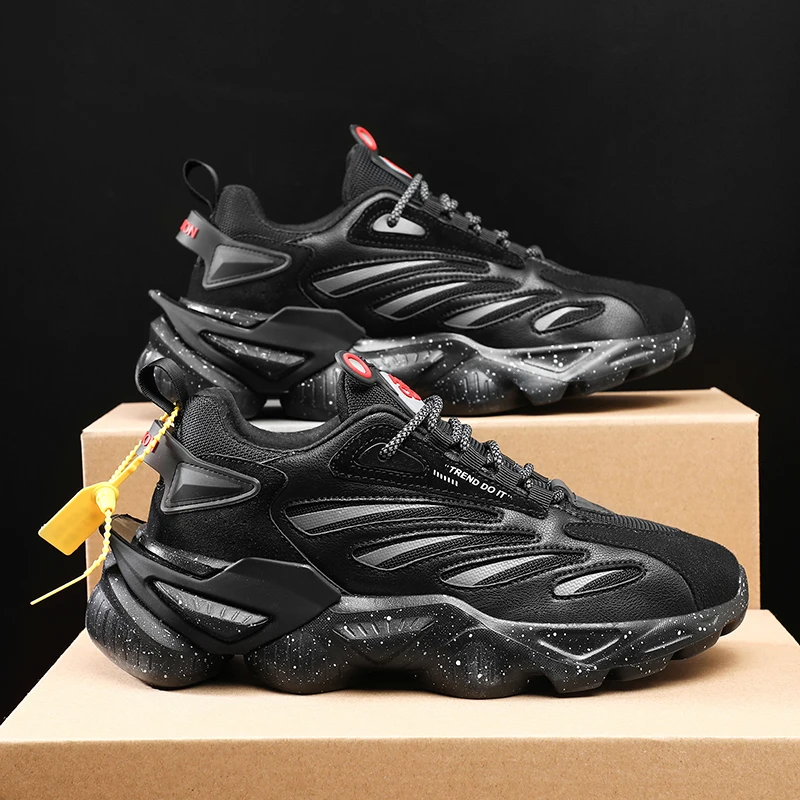 

2021 брендовые кроссовки на массивной резиновой платформе, модная мужская обувь для бега, мужская обувь, повседневные мужские кроссовки для б...