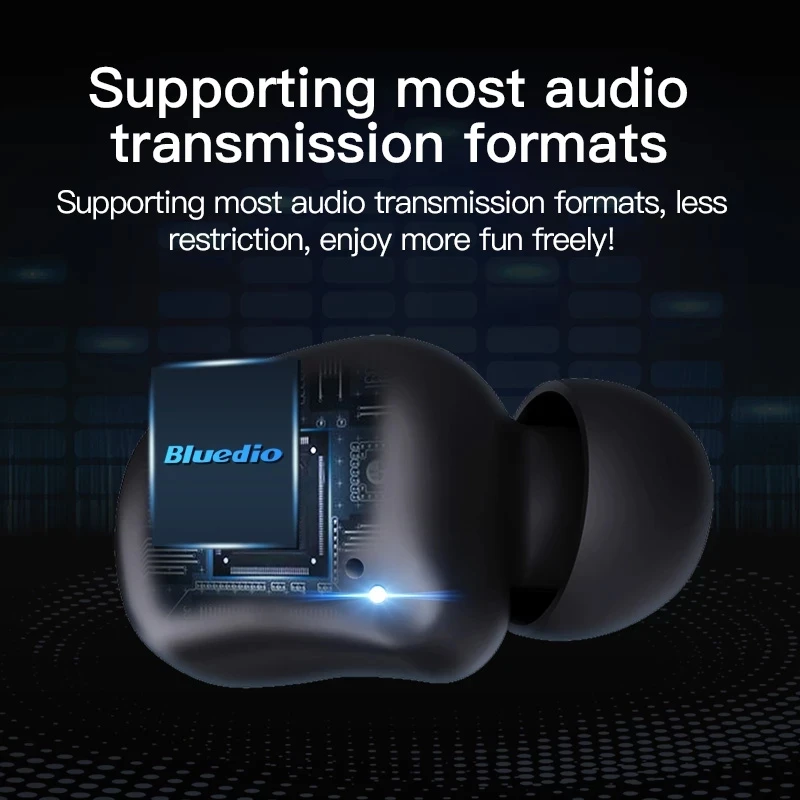 Беспроводные наушники Bluedio TWS2 T elf 2 Миниатюрная Bluetooth гарнитура с зарядным устройством гарнитура|Наушники и