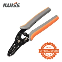 IWISS FSA-0626 multifunctional wire stripping plier with cable cutter Φ0.6-2.6mm (20-10AMG) wire Stripping Tools shear function