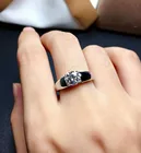 Мдина 0,512 карат муассанит камень Мода кольцо с бриллиантом D Цвет VVS 925 стерлингового серебра ювелирные украшения Свадебные украшения для женщин