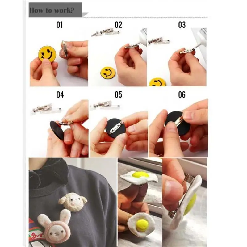 

50pc 15/20/25/33mm Silver Gold Antique Safety Pins DIY Sewing Tools Accessory Iron Needles Safety Pin Brooch Apparel Accessories