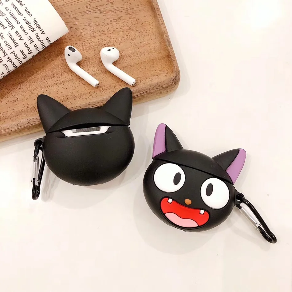 Чехол для AirPods, силиконовый, милый, 3D, игровой, чехол для наушников Airpods, 2, чехол для наушников, для Apple Air pods, чехол, Earpods, кольцевой ремешок