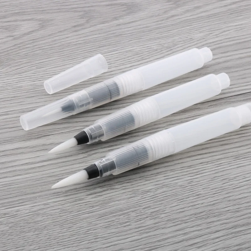 3Pc water COLOR brush Solid painting Round Brush Size SML color | Канцтовары для офиса и дома