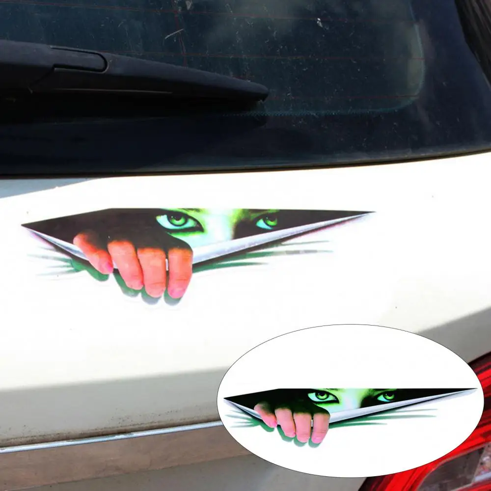 3D крутая Автомобильная наклейка креативная Модифицированная глаз