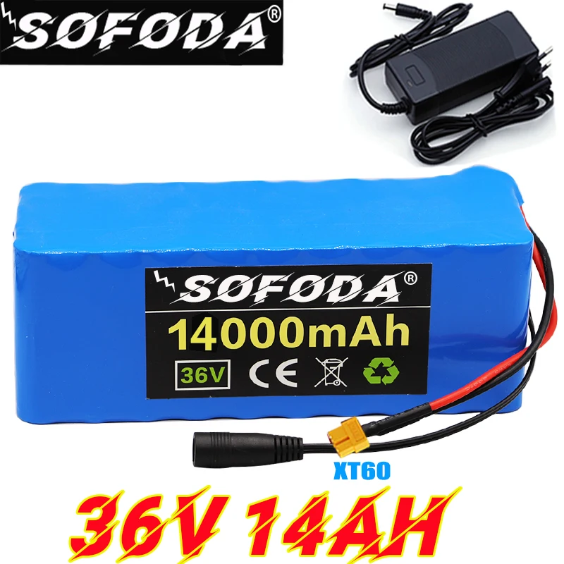36V 10S4P14Ah аккумулятор 500W батарея высокой мощности 42V 14000mAh Ebike Электрический