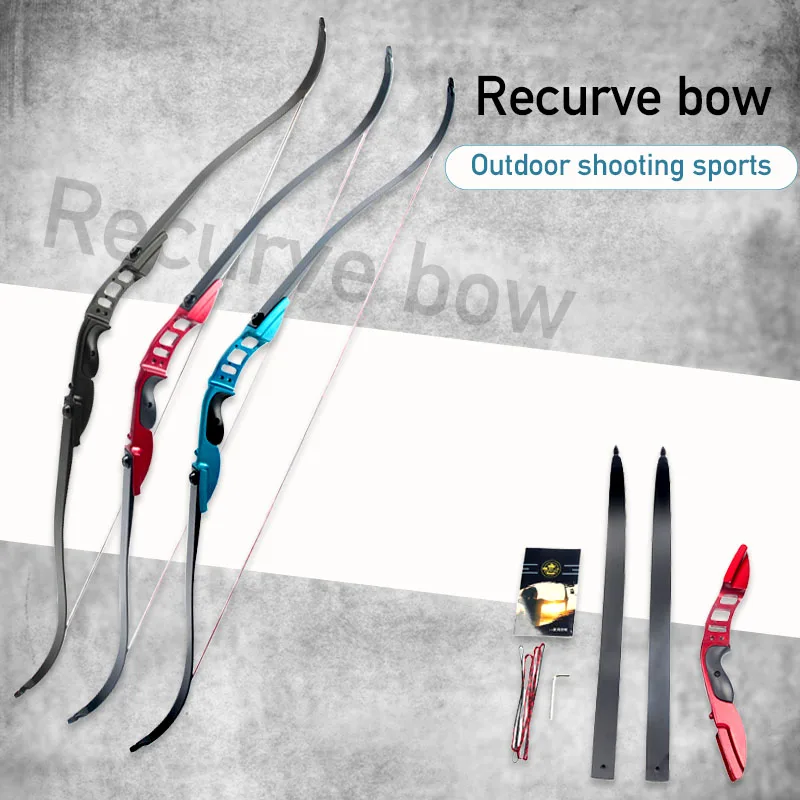 25-50 фунтов традиционный Рекурсивный лук для стрельбы из лука Охотничьи